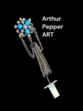 Vintage Arthur Pepper ART Stickpin